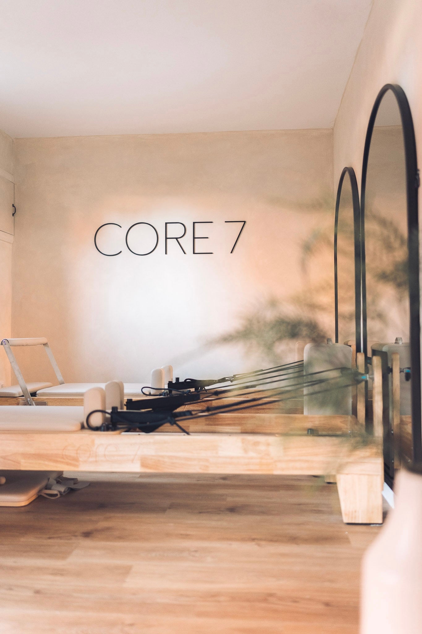 Core 7 Studio Oak Reformer Machine