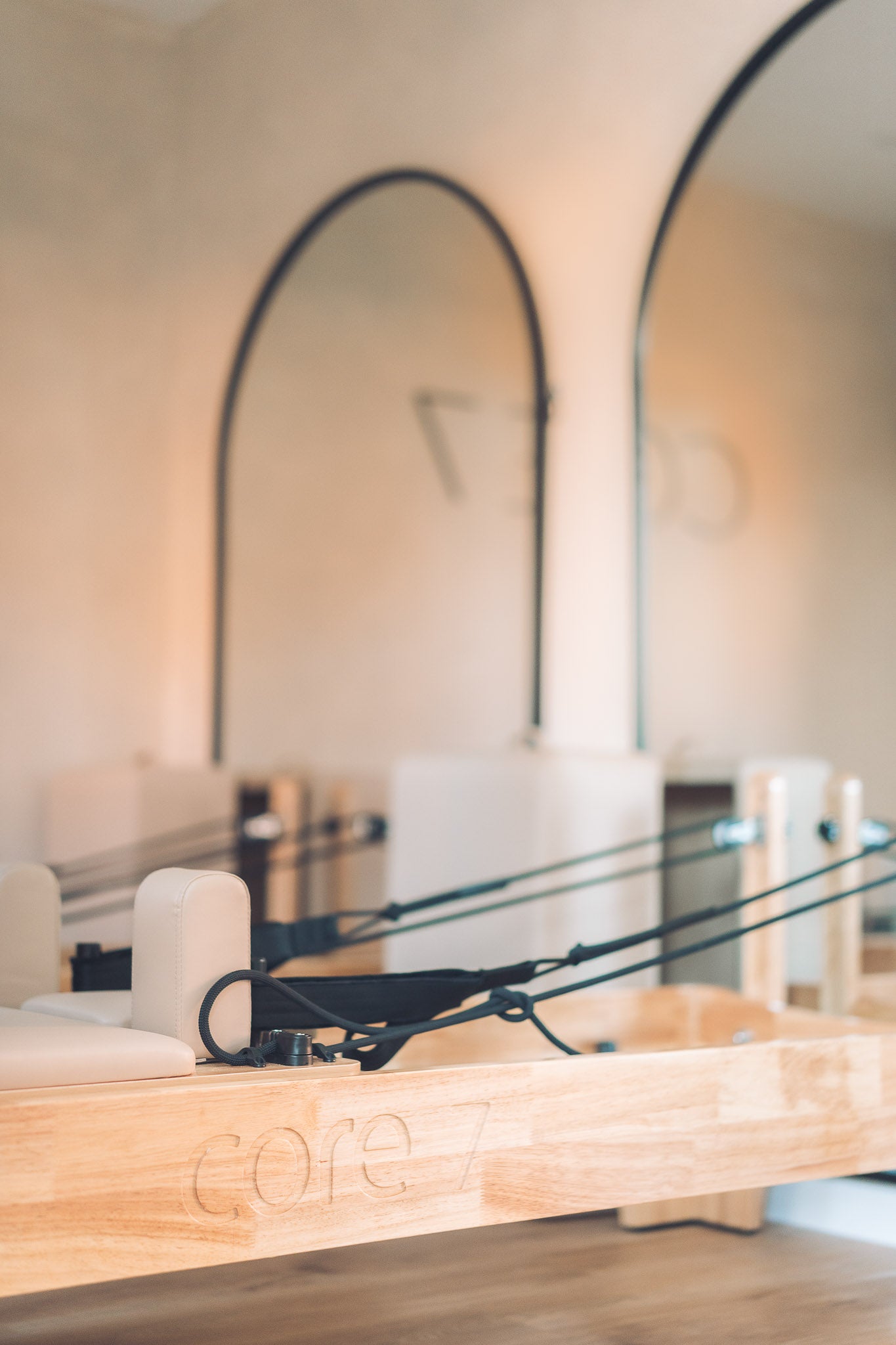 Core 7 Studio Oak Reformer Machine