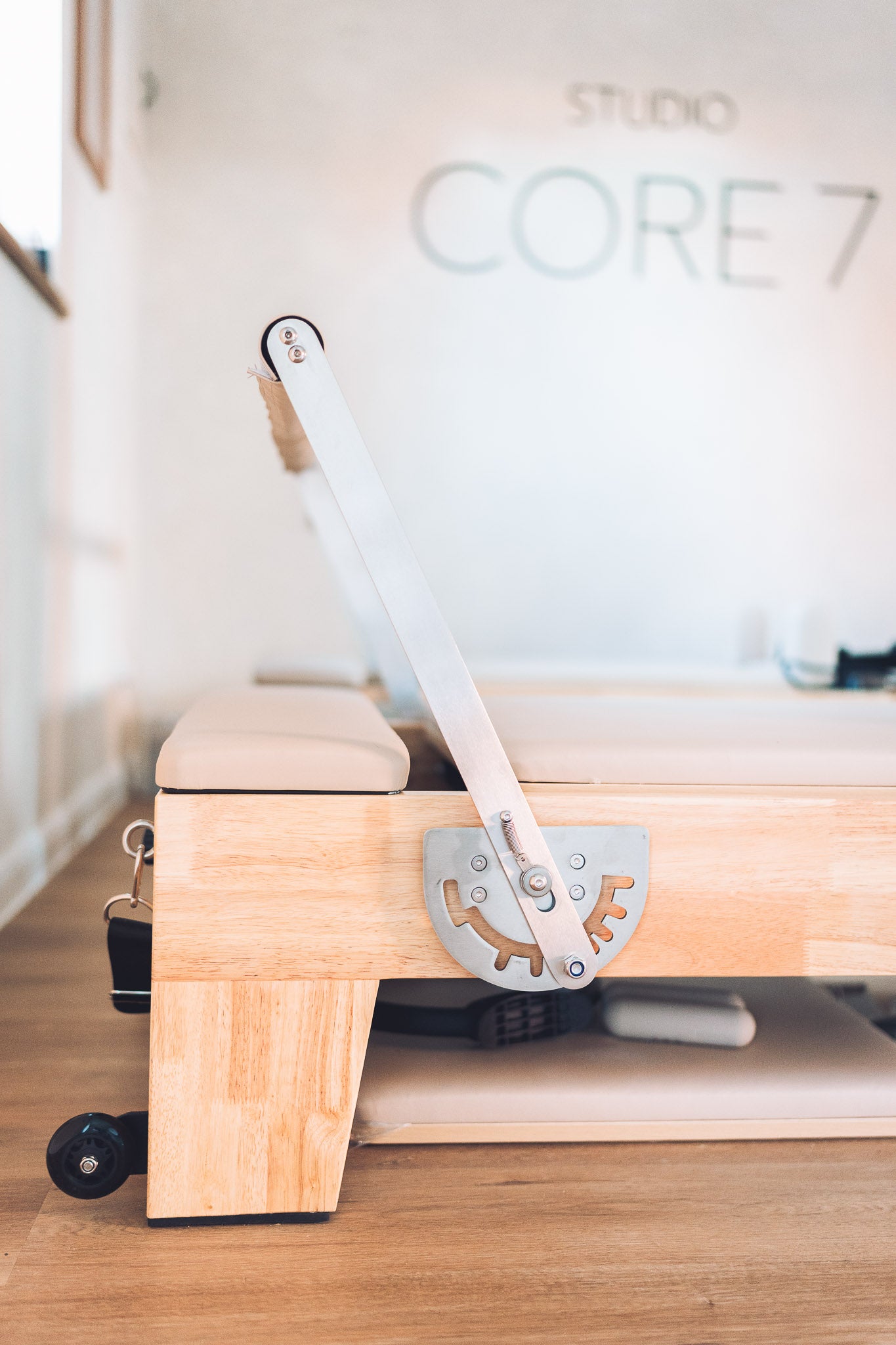 Core 7 Studio Oak Reformer Machine