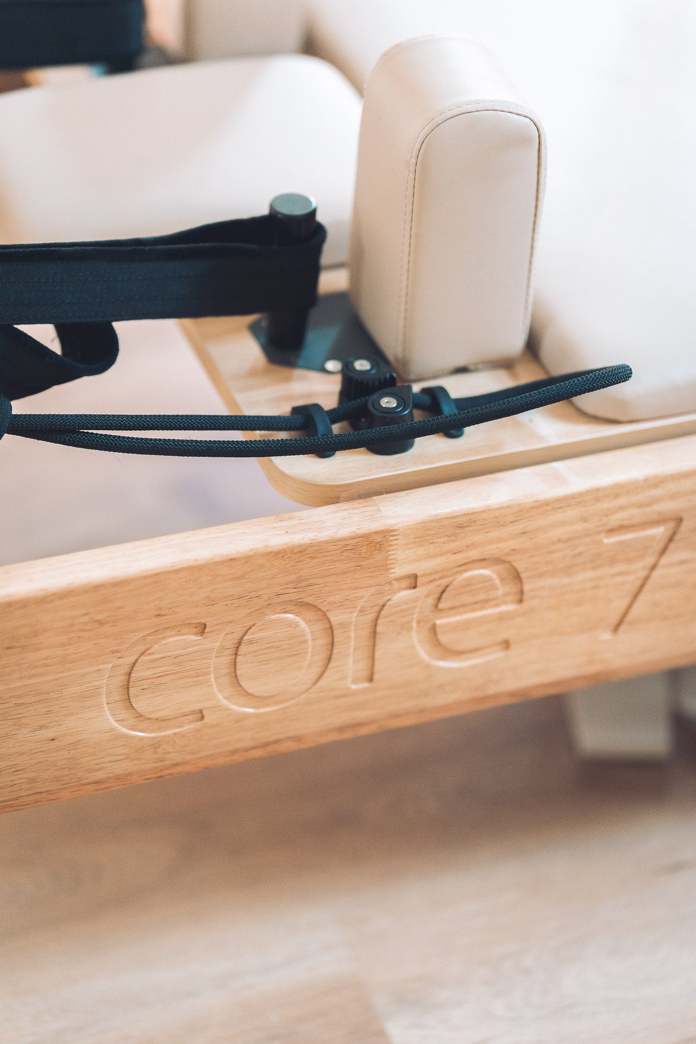 Core 7 Studio Oak Reformer Machine