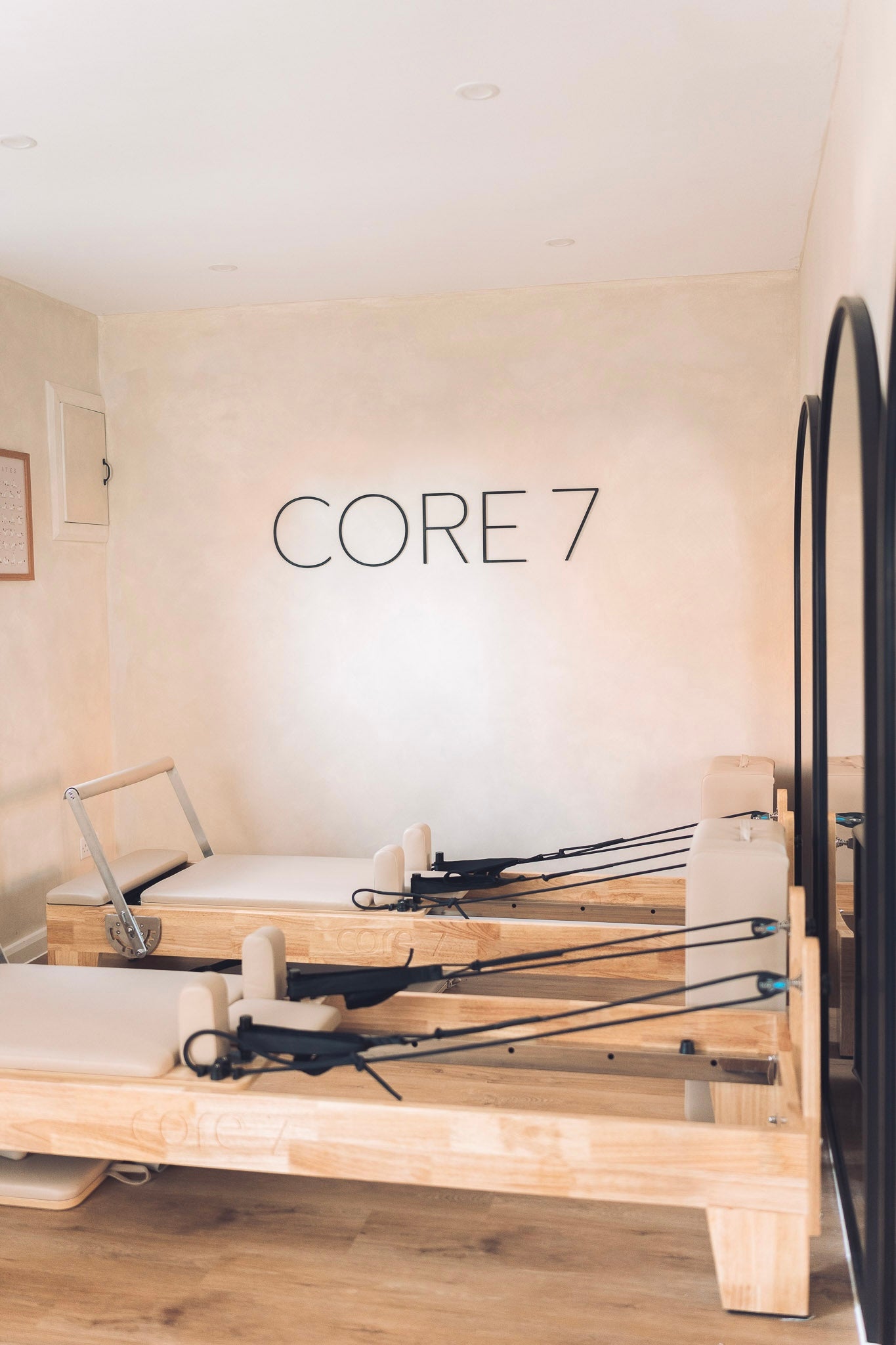 Core 7 Studio Oak Reformer Machine