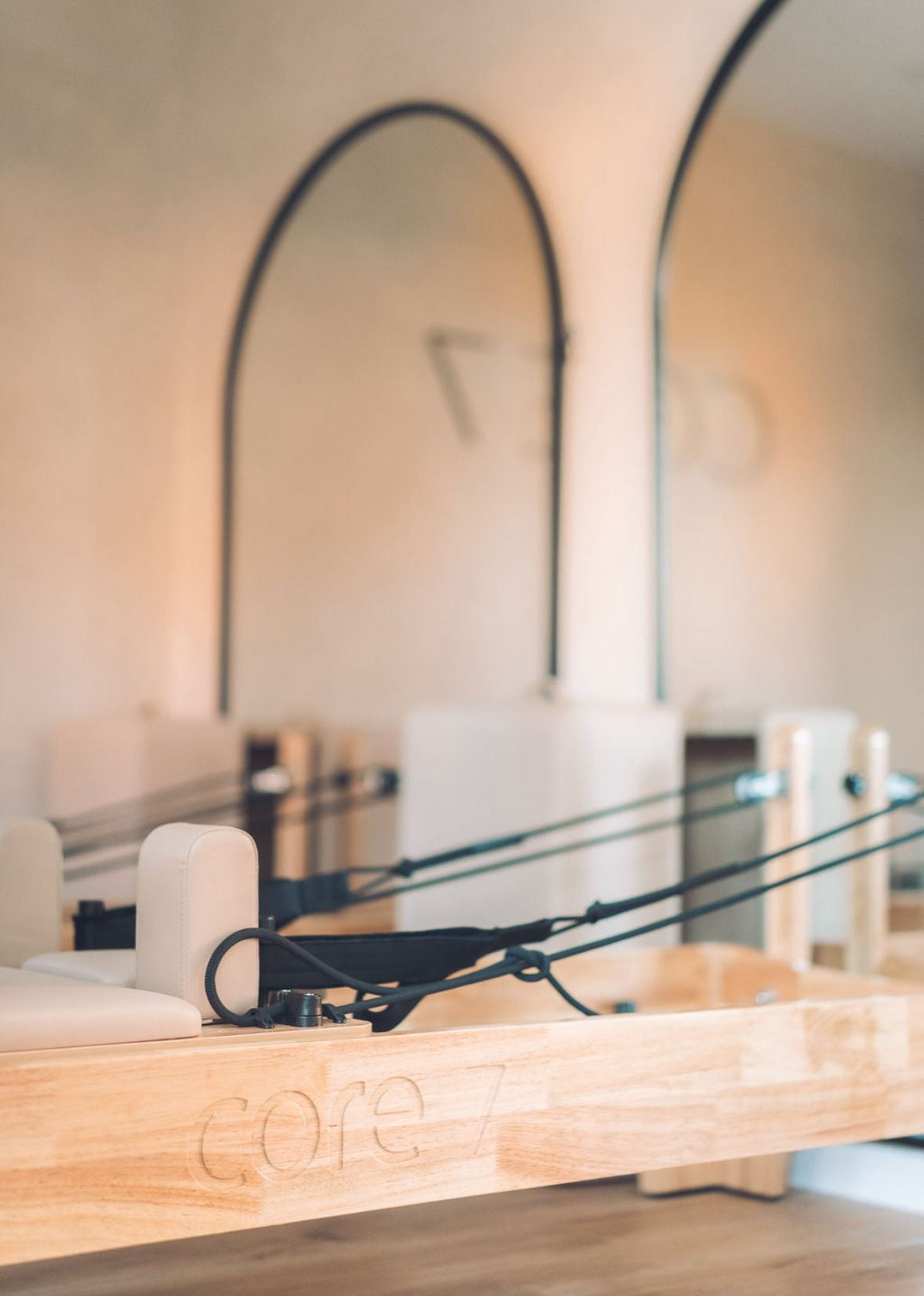 Core 7 Studio Oak Reformer Machine